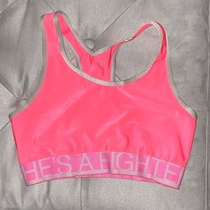 Under Armour 💕 Breast Cancer Awareness Sports Bra